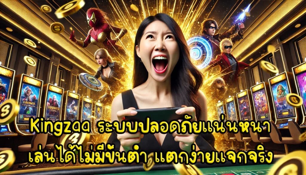 Kingzaa ระบบปลอดภัยแน่นหนา เล่นได้ไม่มีขั้นต่ำ แตกง่ายแจกจริงไม่โม้-2