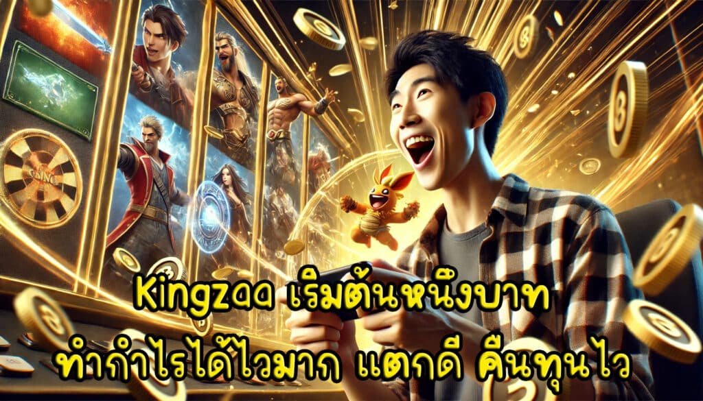 Kingzaa เริ่มต้นหนึ่งบาท ทำกำไรได้ไวมาก แตกดี คืนทุนไว-4